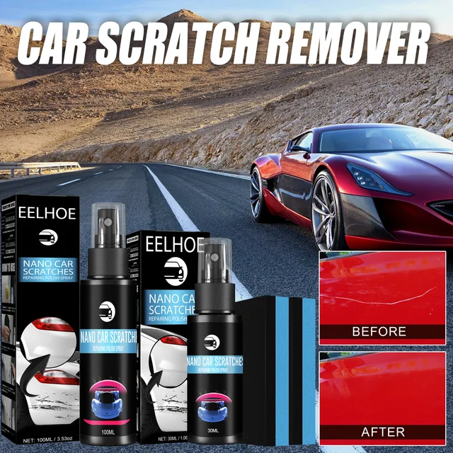 Car Scratch Repair Spray Scratch Removal Spray Paint Repair Maintenance Old  Car Deoxide Layer Color 30ml Set
