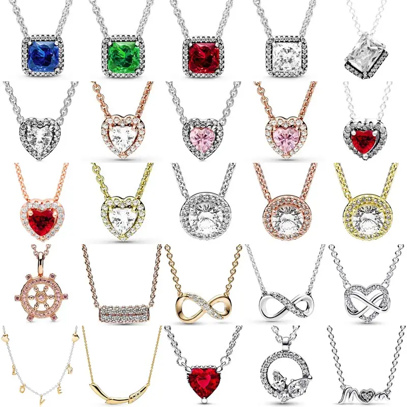

Sparkling Timeless Elegance Elevated Heart Ship Helm Loved Script Collier Necklace For Popular 925 Sterling Silver Charm Jewelry