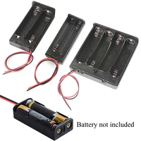 Battery Holder Box With ON-OFF Switch 3V/6V AA/AAA Battery Socket Storage Case Battery Tools For Micro Led Railway Layout Light 2
