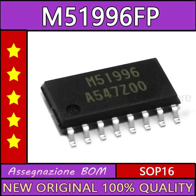 

5PCS Original M51996FP SOP16 M51996 M51996A M51996AFP Switch Regulator