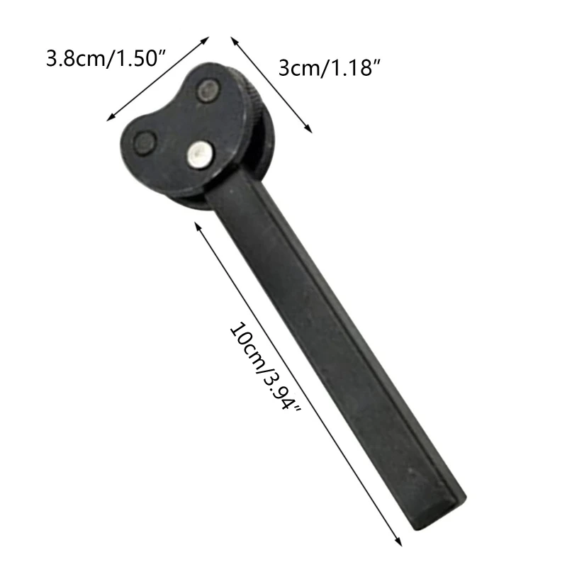 Double End Straight Linear Knurling Tool Knurling Tool Double Wheel Black Knives for Mini Lathe Black knurling tool set
