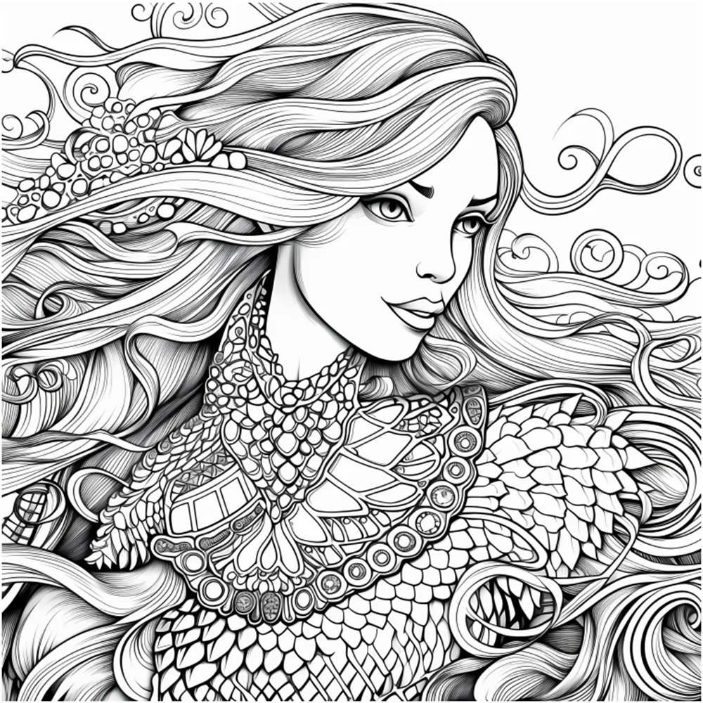 1pc Art Coloring Book 22 Page Coloring Books Gift For Birthday Party Relieve Stress Kill Time Graffiti Painting Drawing Art Book 6
