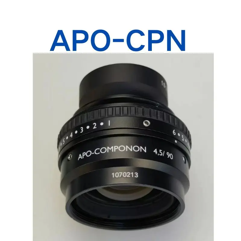 

Used APO-CPN 4.5/90 line scanning lens tested OK and shipped quickly