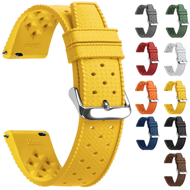 Hot Sales Silicone 19 mm Watch Band 110030_K0024418 main image 0