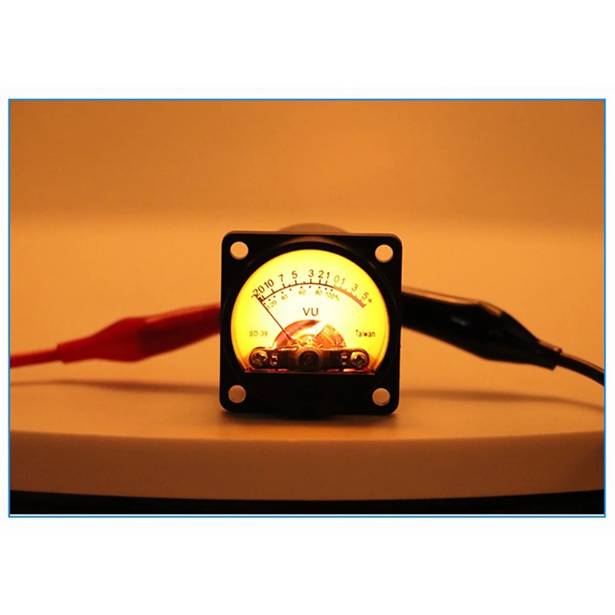 SD-39 Analog Panel 35mm VU DB Meter W/ Backlight Driver Board_OFSS
