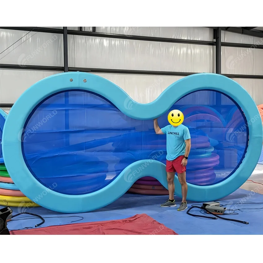 

Funworldsport Comfort Durable PVC Inflatable Tanning Pool Suntan Tub Inflatable Water Float