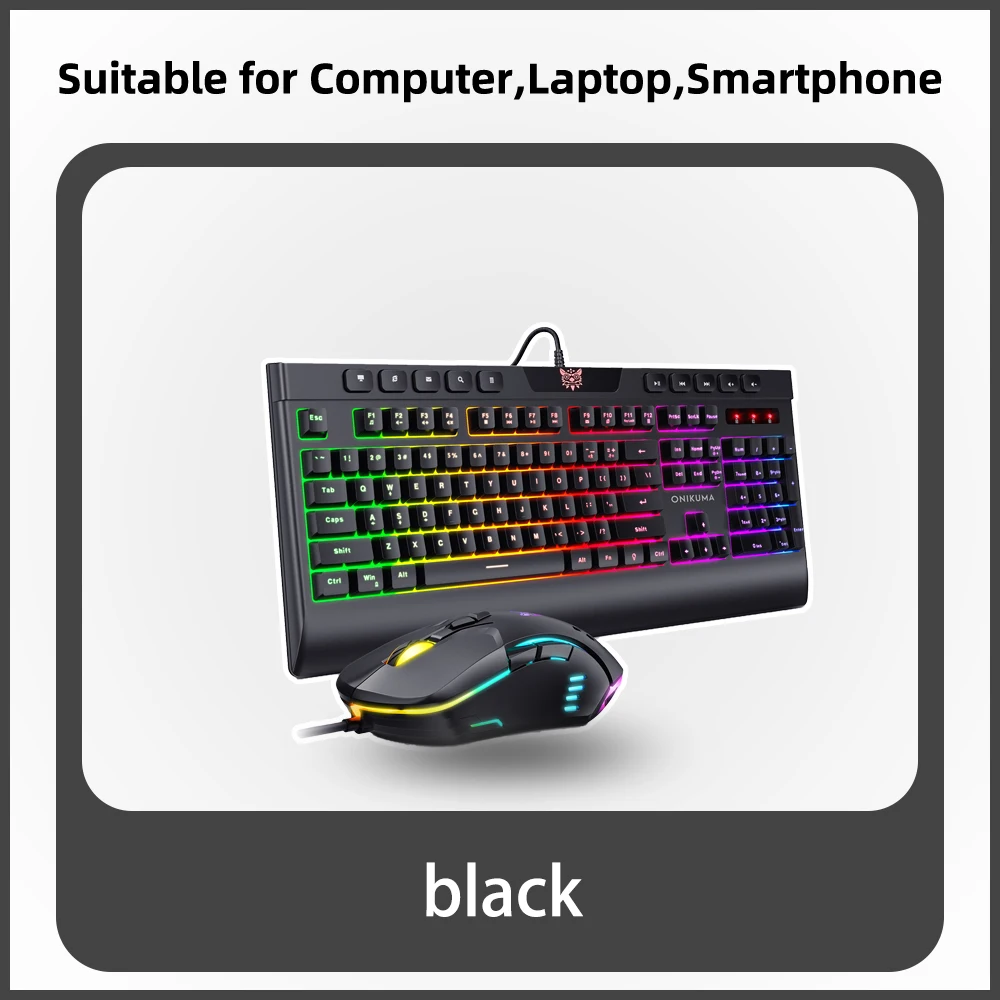 ONIKUMA G21 104 Keycaps Gaming Keyboard & CW902 Gaming Ergonomic Mouse –  Onikuma Gaming