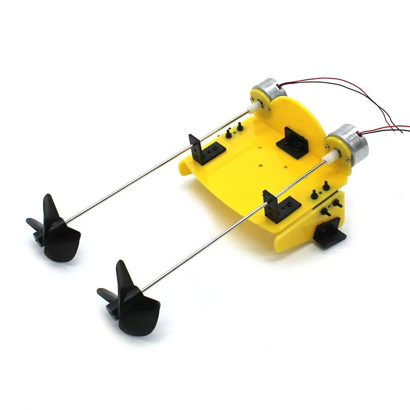 STEM 3D 조립 보트1 보트 모듈 원격 제어 선박 키트 모델 물리학 실험 장난감 초중등 학생용