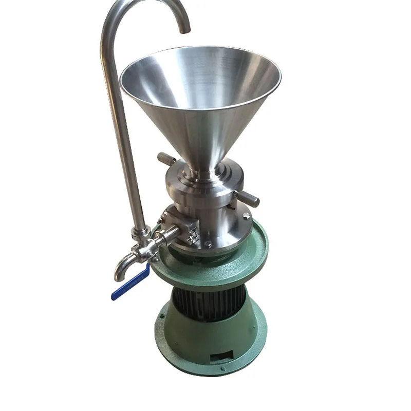 

JM80 colloid mill sesame/chili paste emulsifying and grinding machine Peanut butter colloid mill