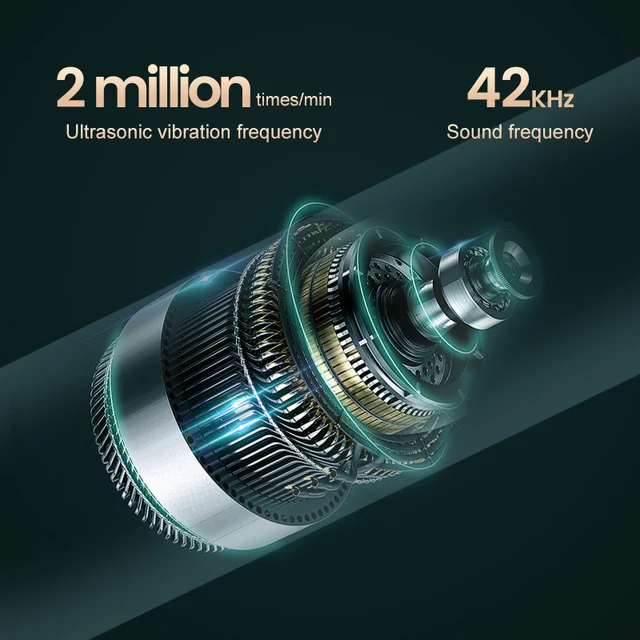 효과적으로 치석을 제거해주는 초음파 클리너