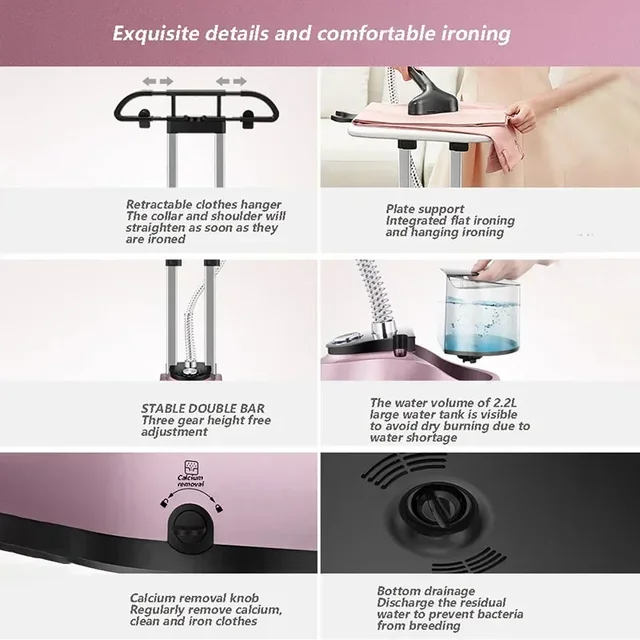 Desktop Electric Garment Ironing Machine Household Iron Ironing Clothes Ironing Machine Commercial Clothing Store Official Flags 4