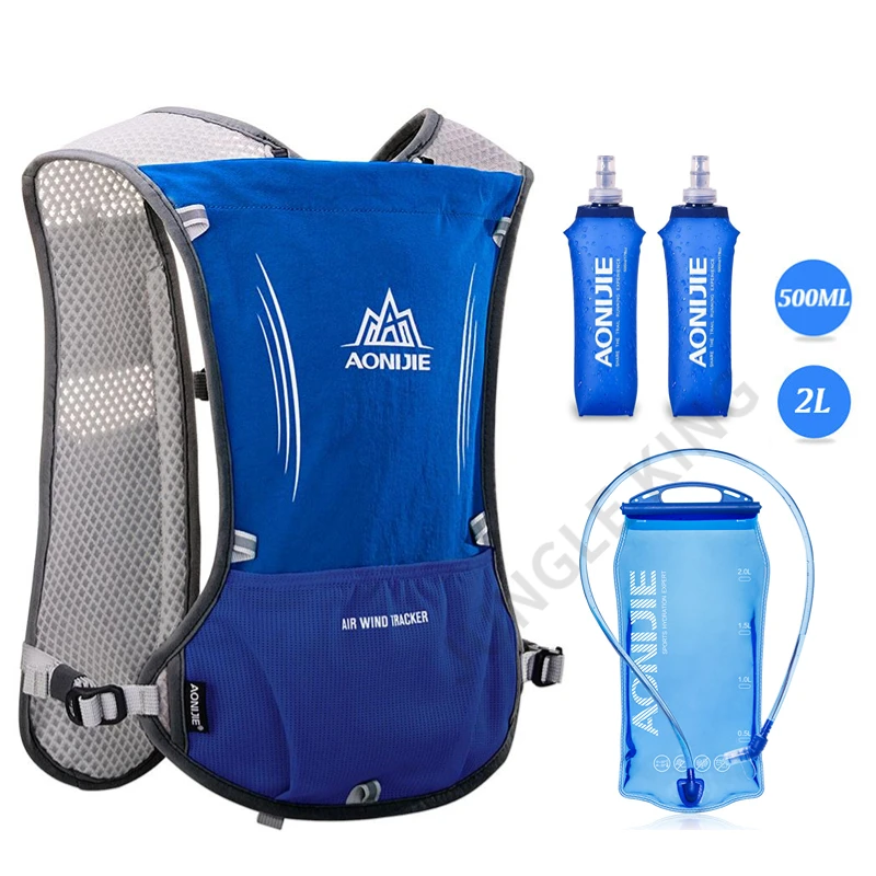 Ultra-Light Hydration Backpack Vest with 2L Water Bladder