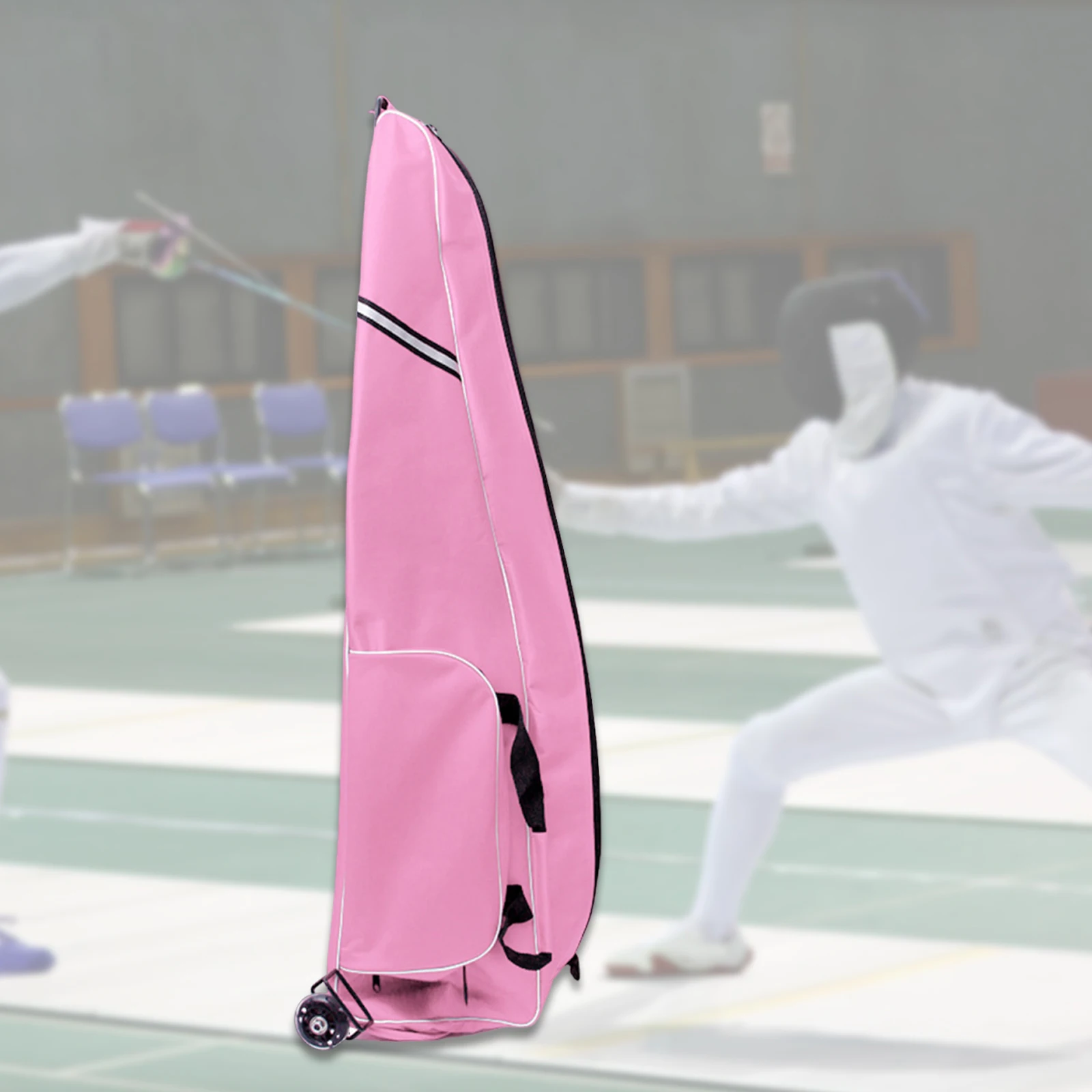 Rolling Fencing Gear Bag With Wheels – Waterproof, Holds 2 Full Sets, 120x35x20cm, For Foil, Epee, Sabre