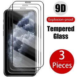 Premium Tempered Glass Screen Protector - 3 Pack for Edge - to - Edge Protection (For iPhone 12 Pro)