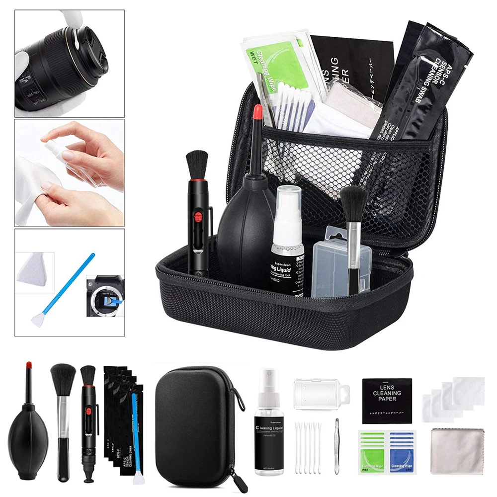 DSLR Camera Cleaning Kit Sensor Cleaner For Sony Fujifilm Nikon Canon SLR DV Mobile PC
