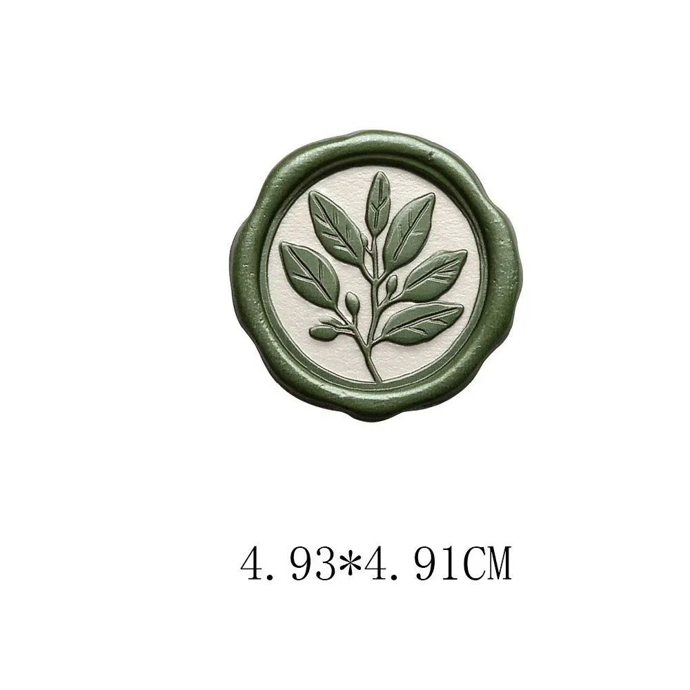 레트로 화염 씰 스티커 장 PET 소재 휴대폰 스크랩북킹 데칼 높은 미적 가치 봉투 장식