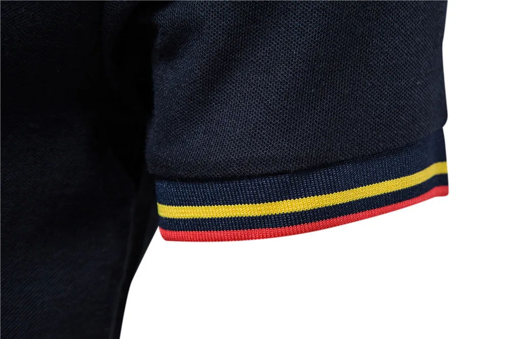 Embroidery 35% Cotton Polo Shirts for Men Casual Solid Color Slim Fit Mens Polos New Summer Fashion Brand Men Clothing