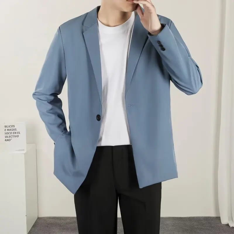 Spring Autumn Suits and Blazers for Men Elegant Man Blazers Suit Jackets Men's Clothes Brand Clothing Big Size Suit Male mens blazer