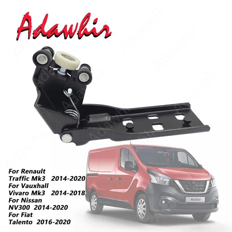 Rullo Porta Scorrevole Medio Destro Per Renault Trafic Opel Vivaro Vauxhall Vivaro Nissan Nv300 Fiat Talento 777645238R, 93451715