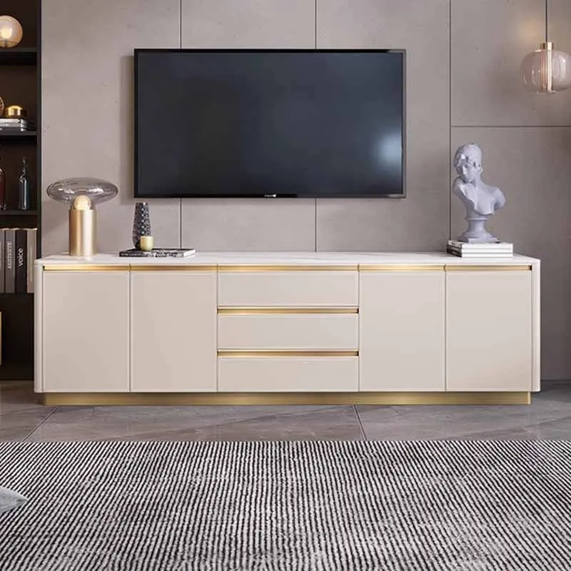 Mobile Tv Centro Tv Design Moderno Espositore Funky Tv Stand Nordic Neat Metal Mueble Salon Blanco Mobili Soggiorno