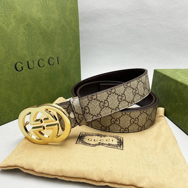 

NEW With box Womens Designer Belt Gold Silver Buckle Genuine Cowhide Letters Style for Man Woman Waistband Belts L107