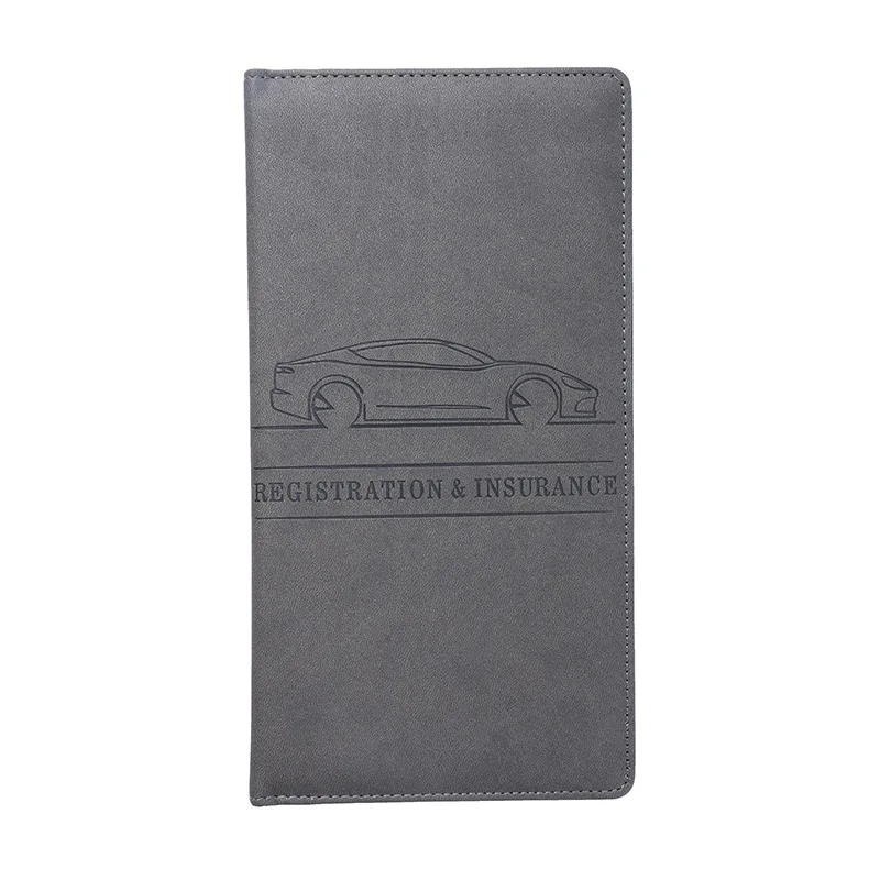 Universal Führerschein Auto Registrierung Versicherung Halter Aufbewahrungstasche Leder Kreditkarteninhaber Fahrzeug Handschuhfach Organizer – Detail 3