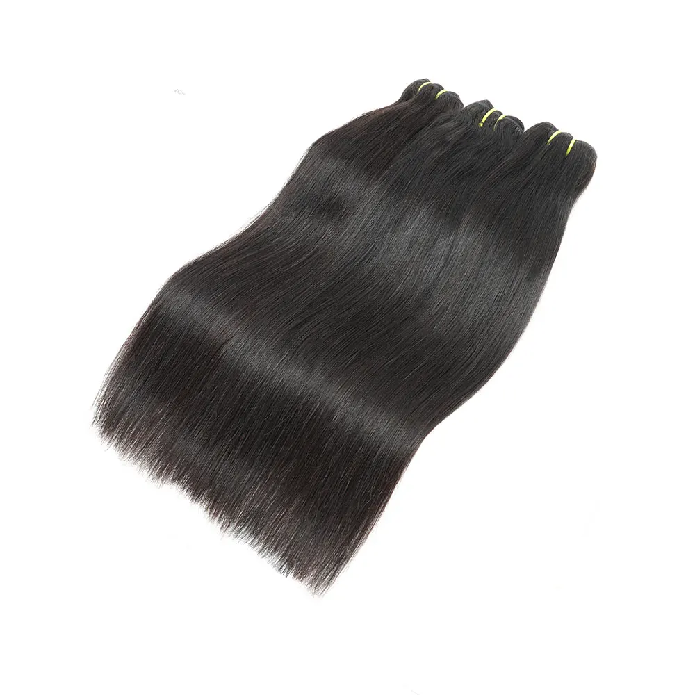 Bliss Short Straight Human Hair Bundles Brazilian Remy Human Hair Weave Bundles Straight 3Pcs/Lot Virgin Extension