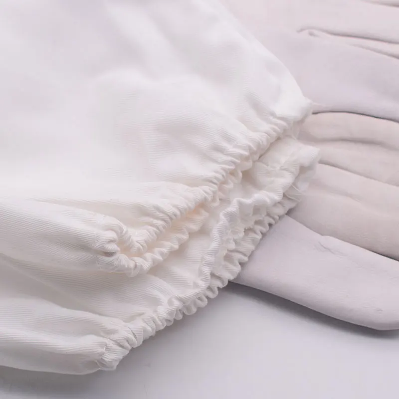 Apicultura Beekeeping Gloves Beekeeper Protective Gloves Cotton Sleeves Sheepskin Leather Bee Gloves For beekeeping gloves
