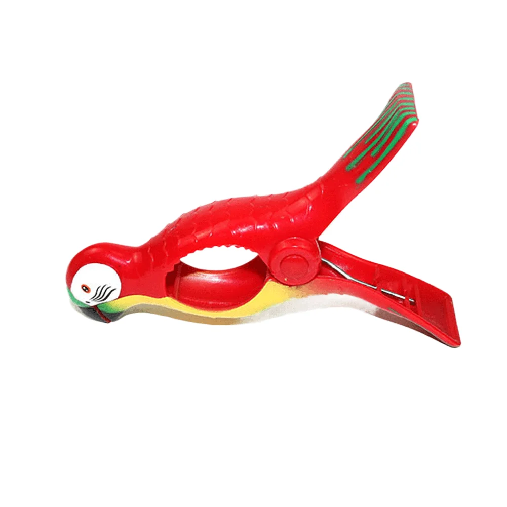 Cute Animal Beach Towel Clamp Animal Decorative Clothes Pegs Pins Plastic Towel Wind Clips for Sun Lounger Beach Sunbed