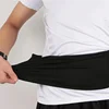 QUESHARK 8 Inch High Capacity Elastic Running Waist Bag 3 Zipper Pockets Gym Jogging Cycling Outdoor Sport Waistband Pack 5