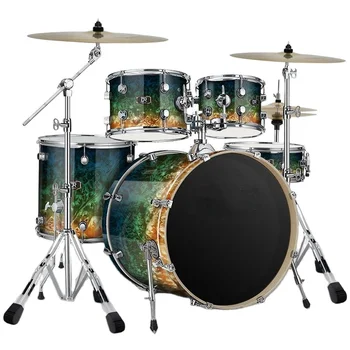 Manufacturers Jazz Drum Upgrade Adult Drum Set Western Percussion Instruments