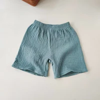 Children's Shorts Girls Boys Cotton Yarn Short Pants Summer Children's Girls Soft And Breathable Capris Baby Clothes 6