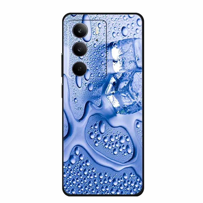 Fashion Black Silicone Soft Phone Case - Protective Back Cover