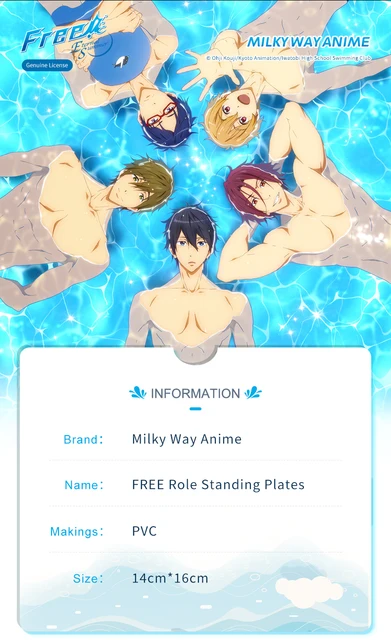 Free Iwatobi Swim Club  Anime Review  Nefarious Reviews