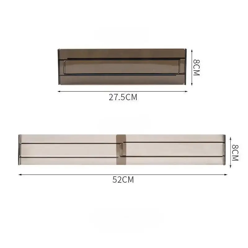 Drawer Storage Partition Board Expandable And Freely Combinable Plastic Grid Pieces Underwear Socks Partition Board Wholesale