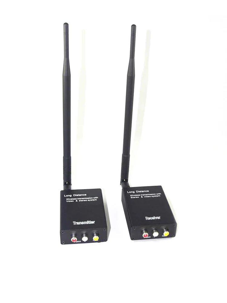 

5W 2.4G Hz Wireless Video Transmitter & Receiver Standard NTSC or PAL ( CVBS ) Input Metal Shell Mini Extender Kit