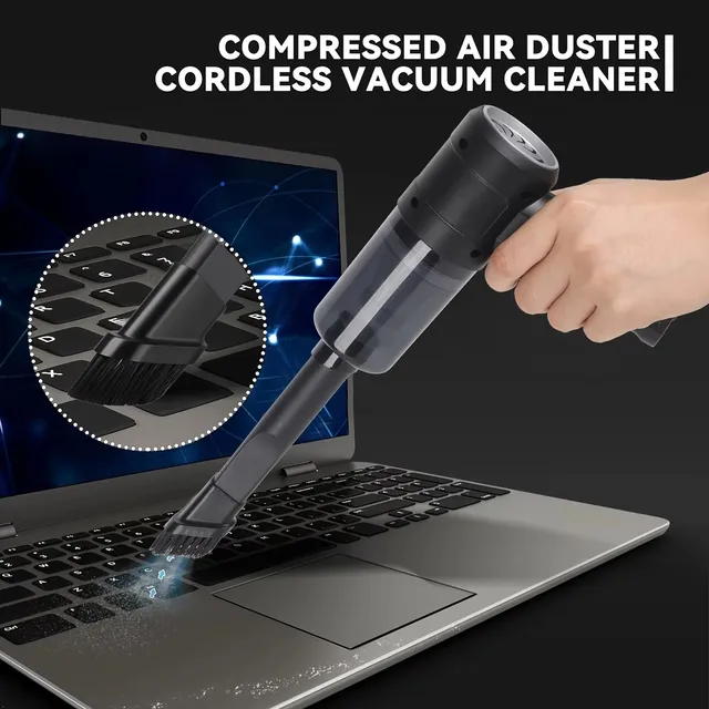 1pc Portable Wireless Dust Blower – Efficient Cordless Dust Cleaning Tool for Electronics, Home, and Vehicle Maintenance