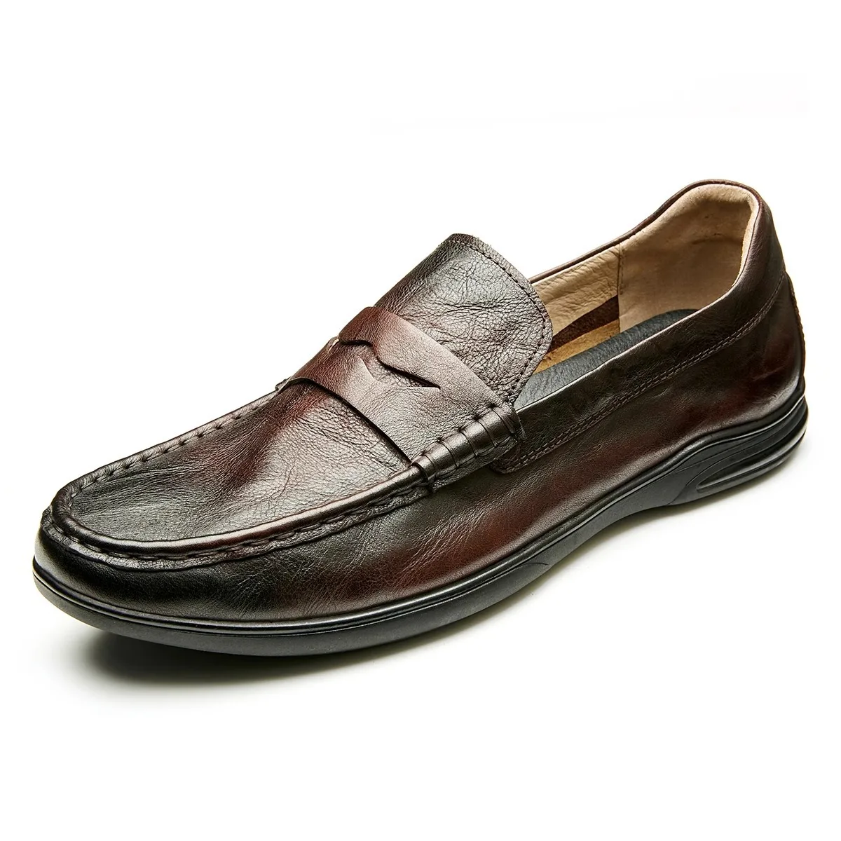 

Лоферы мужские из воловьей кожи, дизайнерские туфли, натуральная кожа, для вождения, классические, лето-весна