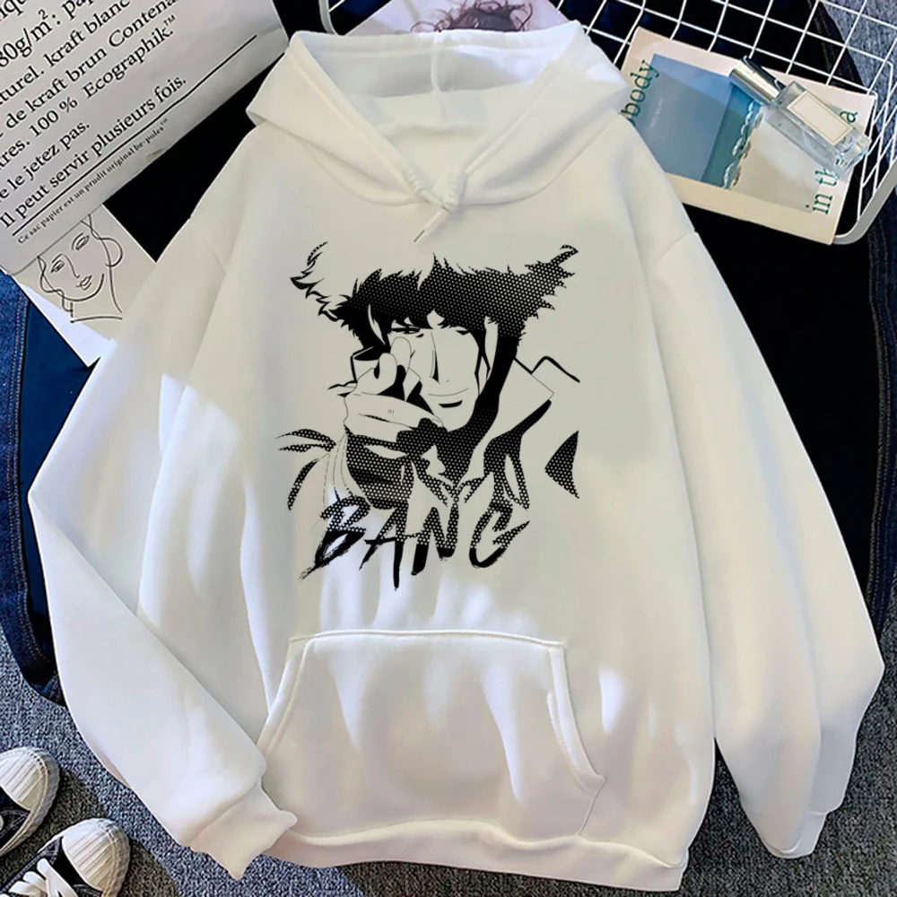 

Cowboy Bebop hoodies women y2k aesthetic funny long sleeve top Fleece tracksuit hoddies female japanese Pullover