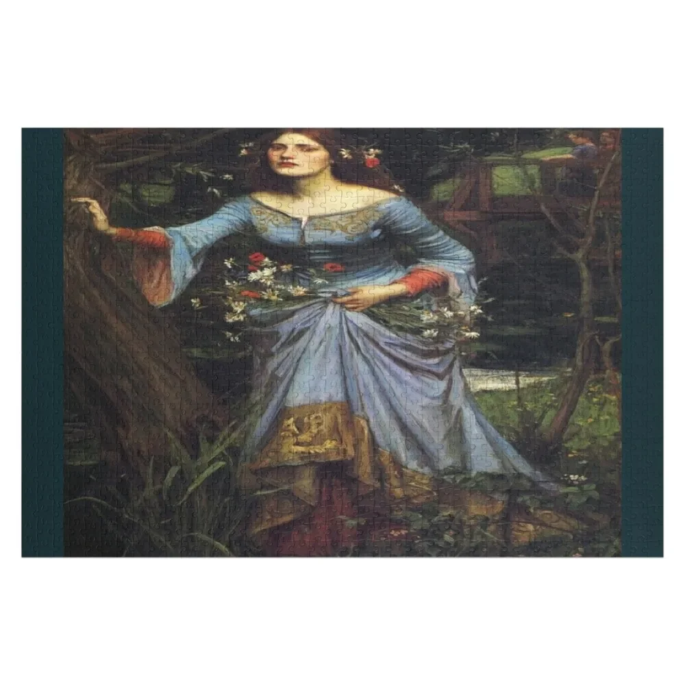 John William Waterhouse - Ophelia Jigsaw Puzzle Wooden Boxes Customizable Gift Wooden Decor Paintings Puzzle
