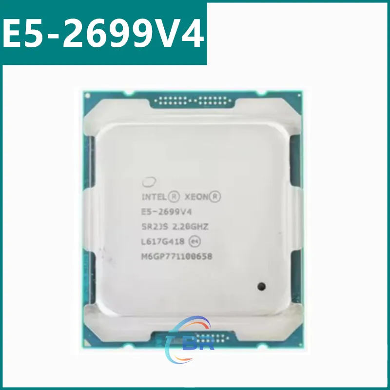 Xeon E5-2699V4 E5-2699 V4 22core 55M 2.2 GHz LGA2011-3 for