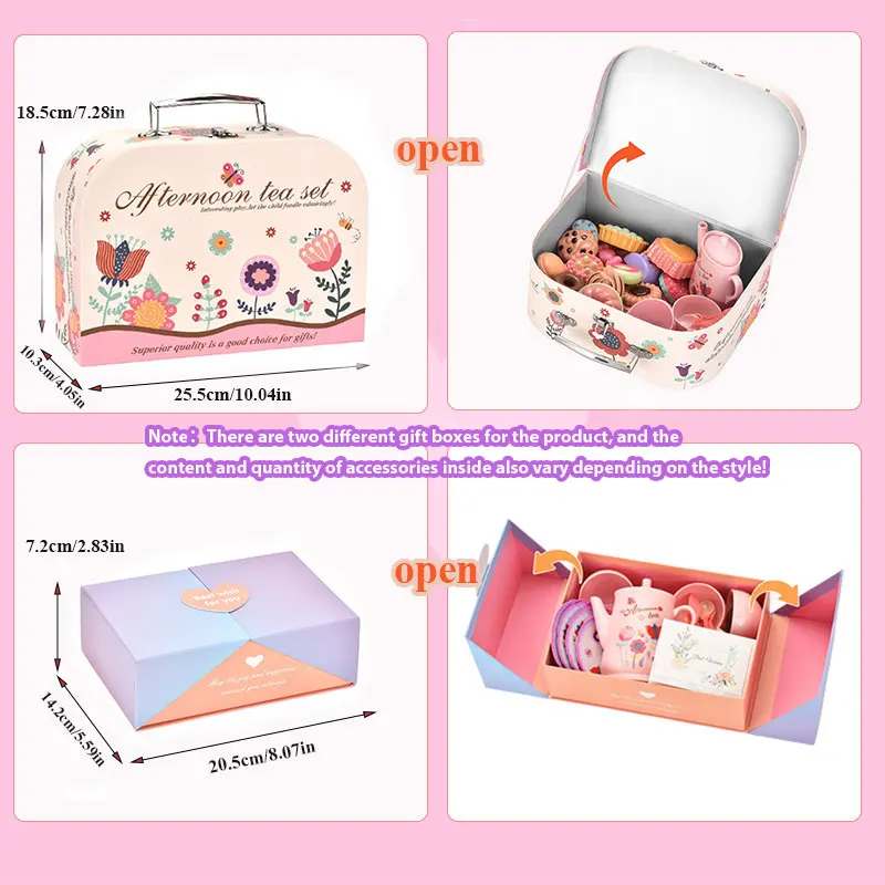 Afternoon Tea Sets Kid Pretend Play Toys Girls Play House Kitchen Food 7 for Children Party/Picnic Gift Simulation Cup Cake,kitchen toys,pretend kitchen toys,pretend food toys,wooden tea set toy,tea set toy