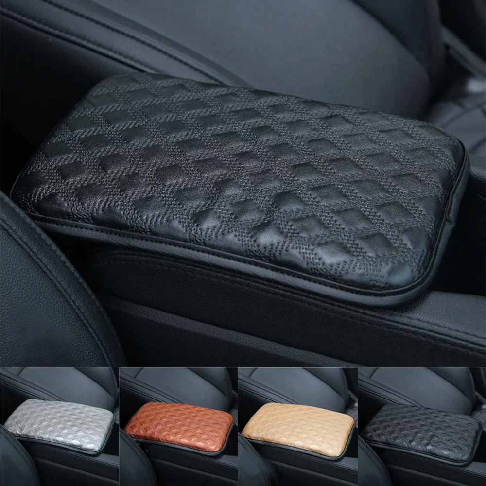 

Armrest Protector For Citroen C2 C3 C4 Cactus C5 C4 Picasso C6 DS3 DS4 DS5 Leather Car Armrest Mat Auto Armrest Storage Box Mats