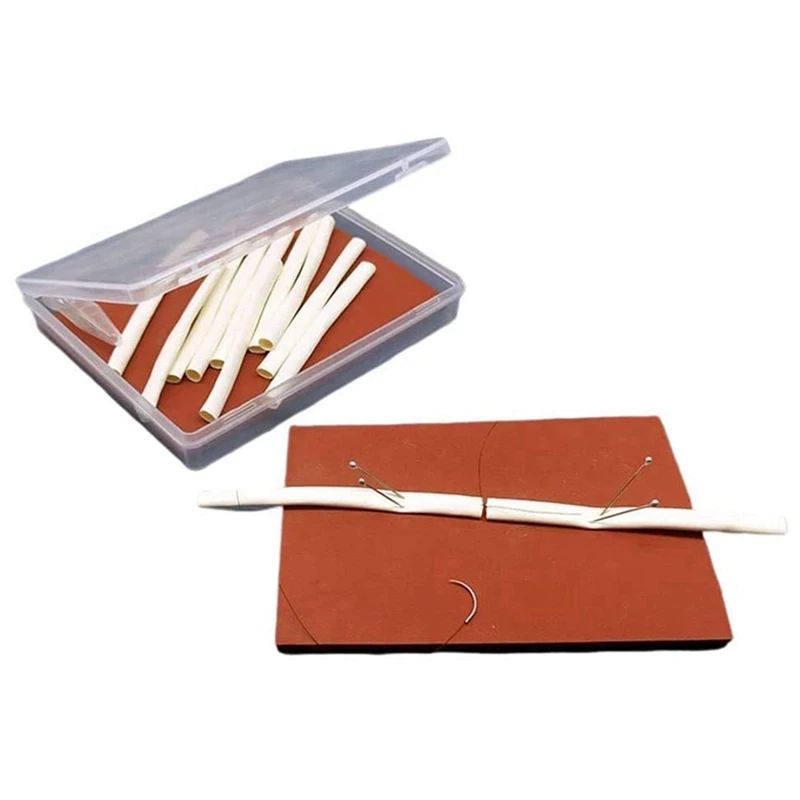 

3X Complete Suture Practice Kit, Microscopy Vascular Anastomosis Suture Practice Model Training , Does Not Easily Break