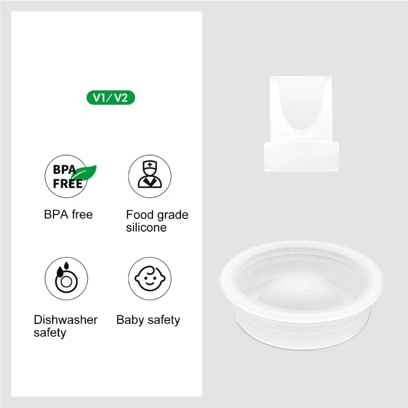 Breast Pump Accessories Breast Pumps Silicone Valves 6pcs For V1/V2