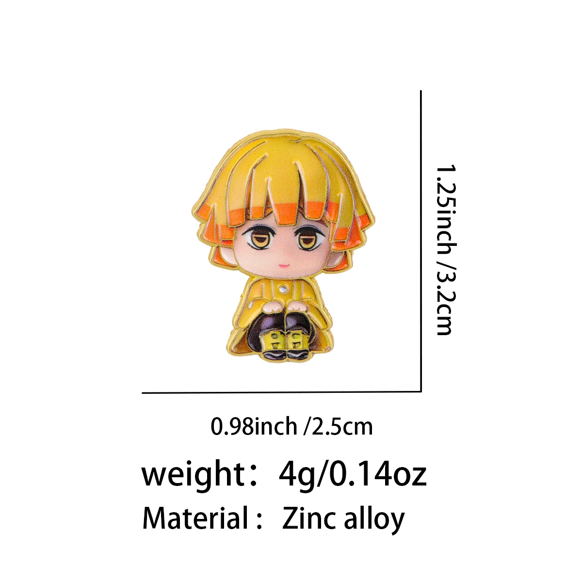 Charming Anime Enamel Pin: Cute Cartoon Lapel Brooch for Clothes & Accessories Gifts