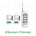2 Receiver 1 Remote