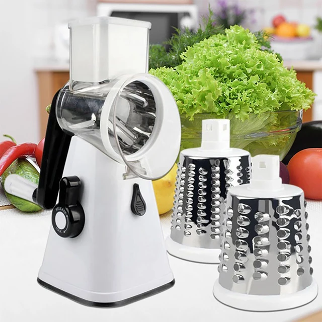 Vegetables Slicer Rotary Mandoline Vegetable Fruit Cutter Slicer