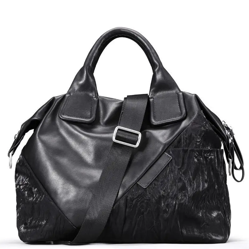 thumbnail image 1 of Bolso de mano de cuero de alta calidad de moda europea/americana con una sensación de lujo y un solo hombro tipo bandolera de gran capacidad, 1 of 5