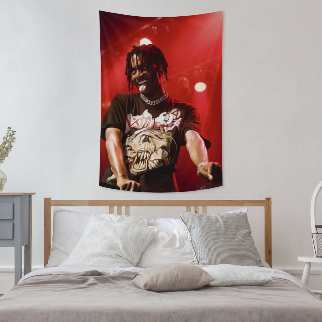 

Playboi Carti Hip Hop Pop Music Singer Tapestry Music Album Canvas Club Décor Wall Hanging Bedroom Décor Aesthetic Customized